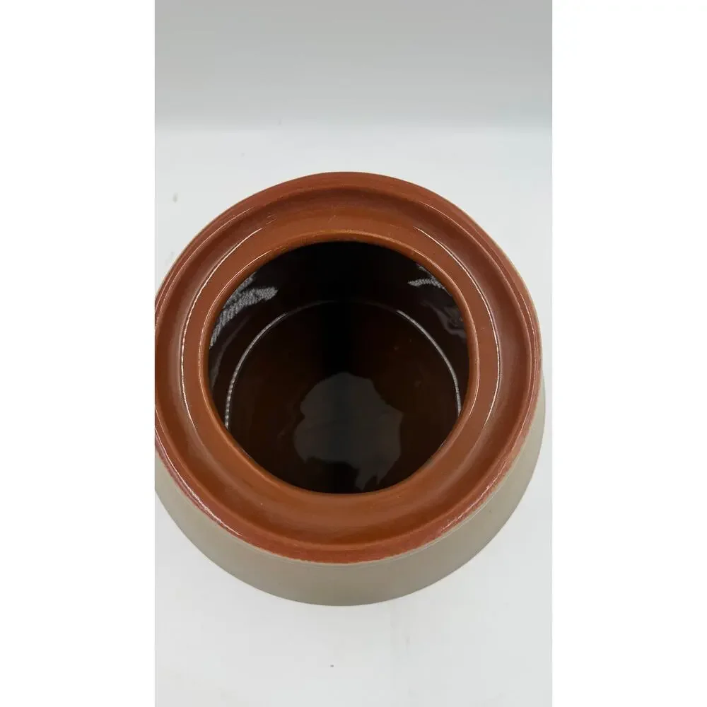 Vintage Chatham Pottery Unmarked Fruit Motif Pottery Cookie Jar